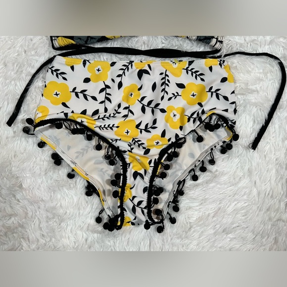 Hobie yellow black bikini medium - Picture 7 of 10